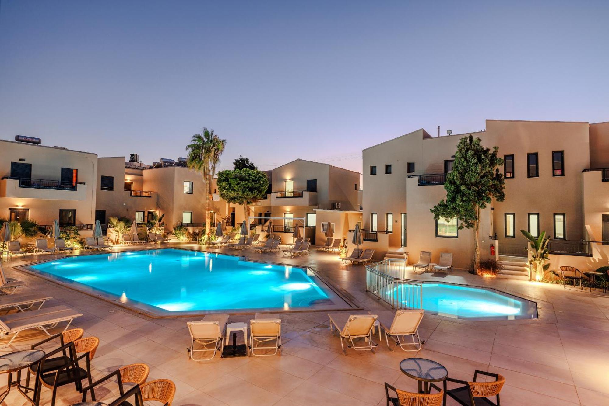 Blue Aegean Hotel & Suites ゴウヴァイ エクステリア 写真